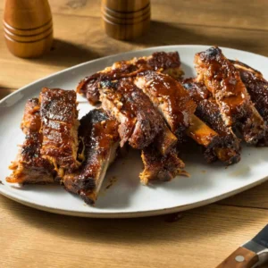 AMERICAN BBQ RIBS & CHIPS